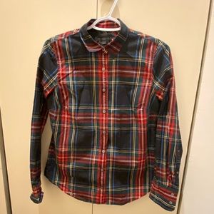 J. Crew plaid button down shirt